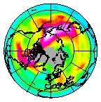 Ozone Field of 08 January 2012