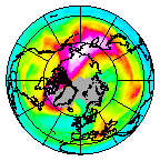 Ozone Field of 09 January 2012