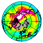 Ozone Field of 10 January 2012