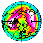 Ozone Field of 21 January 2012