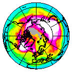 Ozone Field of 23 January 2012