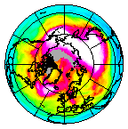 Ozone Field of 24 January 2012