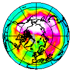 Ozone Field of 27 January 2012