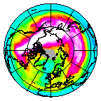 Ozone Field of 29 January 2012