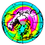 Ozone Field of 30 January 2012