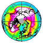 Ozone Field of 01 February 2012