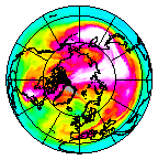 Ozone Field of 12 February 2012