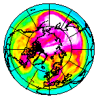 Ozone Field of 14 February 2012