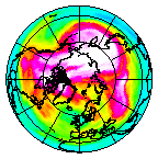 Ozone Field of 20 February 2012