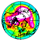 Ozone Field of 21 February 2012