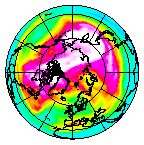 Ozone Field of 22 February 2012