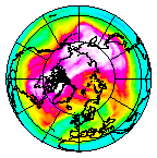 Ozone Field of 23 February 2012
