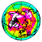 Ozone Field of 29 February 2012