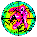 Ozone Field of 16 March 2012