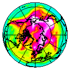 Ozone Field of 18 March 2012