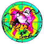 Ozone Field of 22 March 2012