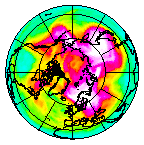 Ozone Field of 01 April 2012