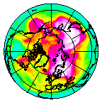 Ozone Field of 02 April 2012
