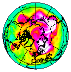 Ozone Field of 03 April 2012