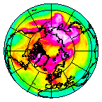 Ozone Field of 11 April 2012