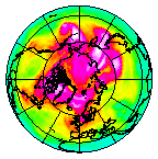 Ozone Field of 13 April 2012