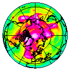 Ozone Field of 25 April 2012