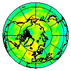 Ozone Field of 03 July 2012