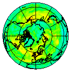 Ozone Field of 11 July 2012
