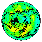 Ozone Field of 22 July 2012