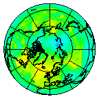 Ozone Field of 25 July 2012