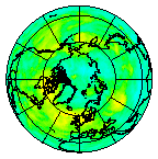 Ozone Field of 31 July 2012