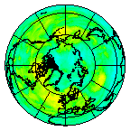 Ozone Field of 01 August 2012