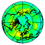 Ozone Field of 02 August 2012