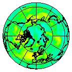 Ozone Field of 03 August 2012