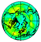 Ozone Field of 08 August 2012