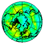 Ozone Field of 10 August 2012