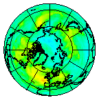 Ozone Field of 15 August 2012