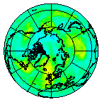 Ozone Field of 30 August 2012