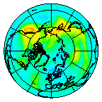 Ozone Field of 22 October 2012