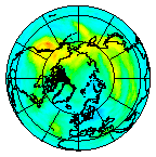 Ozone Field of 23 October 2012