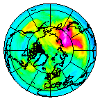 Ozone Field of 01 December 2012