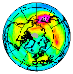 Ozone Field of 12 December 2012