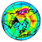 Ozone Field of 13 December 2012