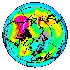 Ozone Field of 22 December 2012