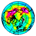Ozone Field of 24 December 2012