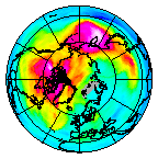 Ozone Field of 28 December 2012