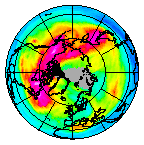 Ozone Field of 03 January 2013