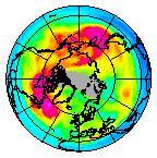 Ozone Field of 04 January 2013