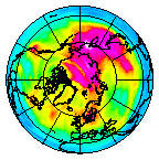 Ozone Field of 10 January 2013