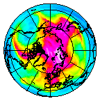Ozone Field of 15 January 2013